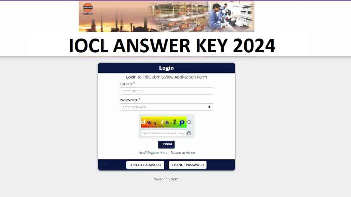 IOCL Non Executive Answer Key 2024 OUT at iocl.com: Download Link Here