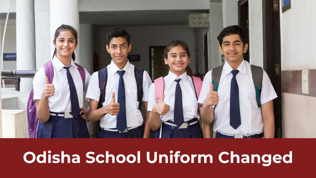 Odisha School Uniform New: Colour Changed to Light Brown, Chocolate, and Clay-Baked Yellow