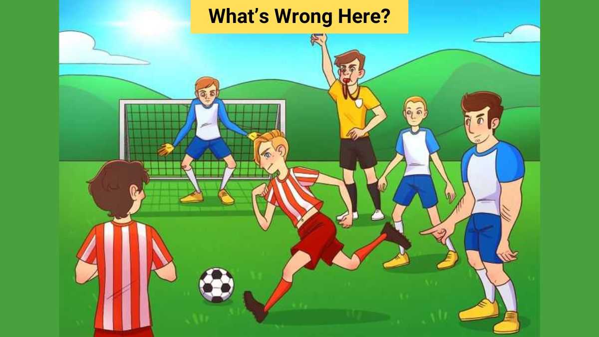 Picture Puzzle IQ Test: Find the mistake in the picture in 5 seconds!