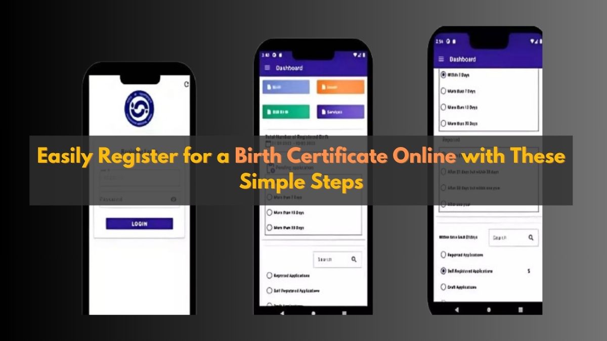 India Goes Digital: Easily Register for a Birth Certificate Online with These Simple Steps