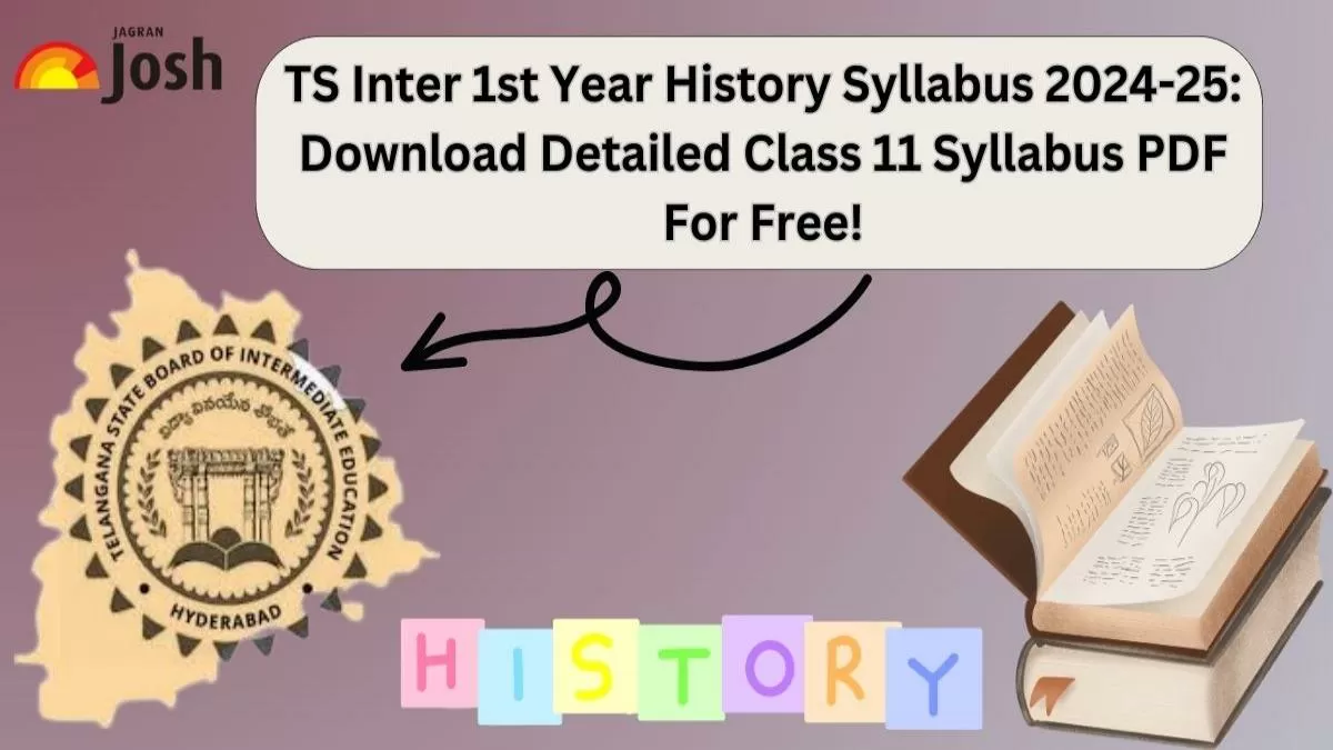 TS Inter 1st Year History Syllabus 2024-25