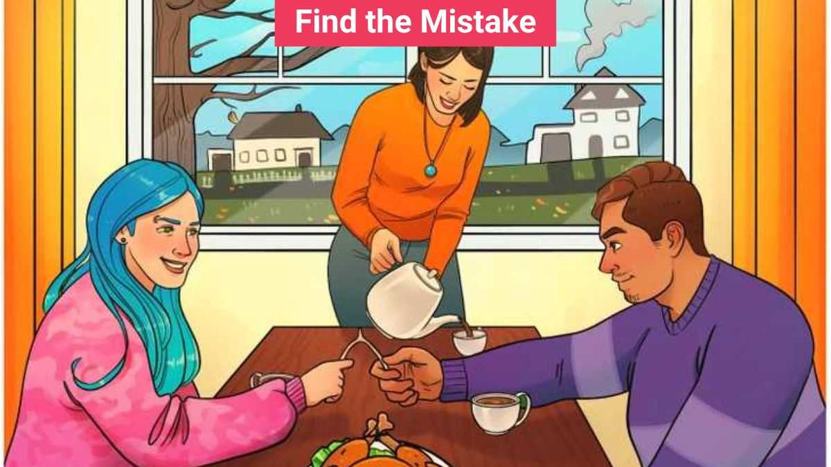 Picture Puzzle IQ Test: Find the mistake in the picture in 6 seconds!