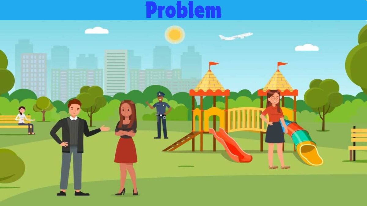 Picture Puzzle IQ Test - Can You Spot What's Wrong in This Park?