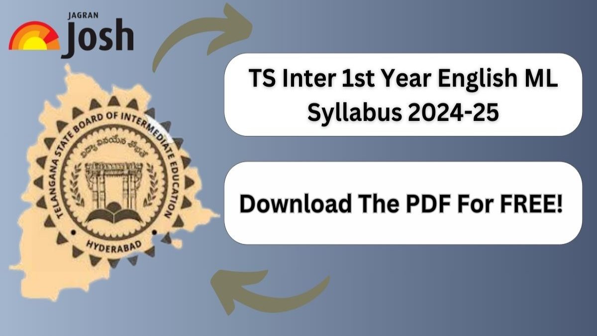 TS Inter 1st Year English ML Syllabus 2024-25: Download Detailed Syllabus PDF For Free! 