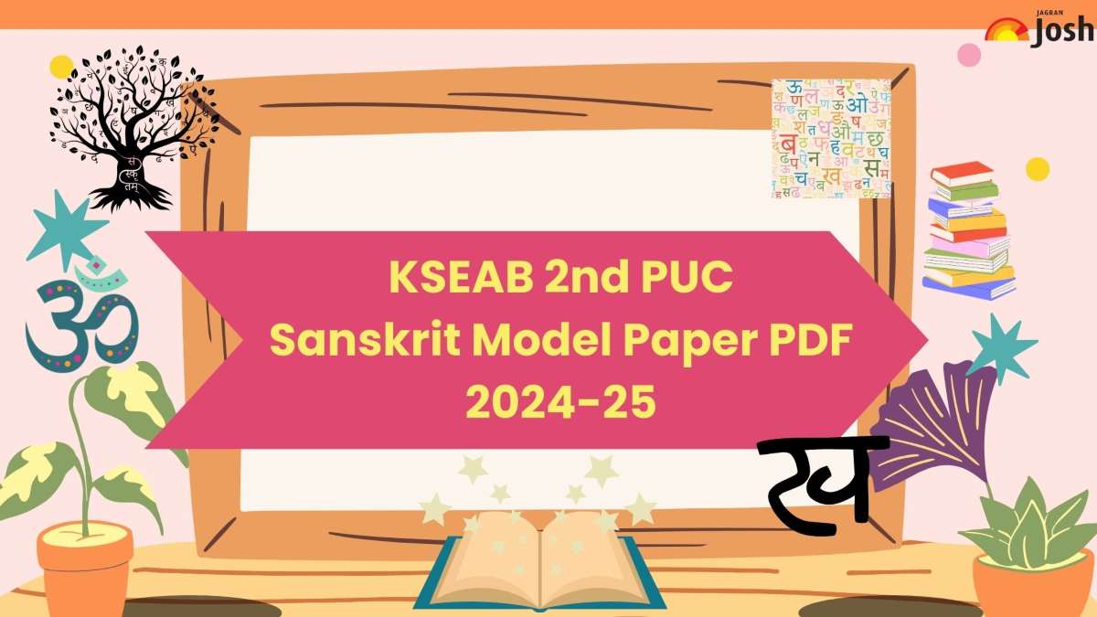 2nd PUC Karnataka Class 12 Sanskrit Model Test Paper 2025: Download PDF For Free