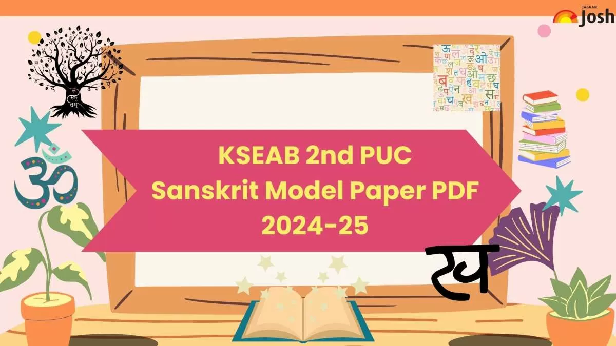 KSEAB Class 12 Sanskrit Model Paper and Blueprint 2024-25.