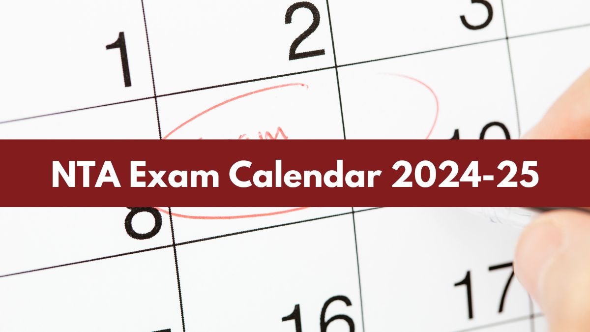 Nta Exam Calendar 2025 Pdf Download 