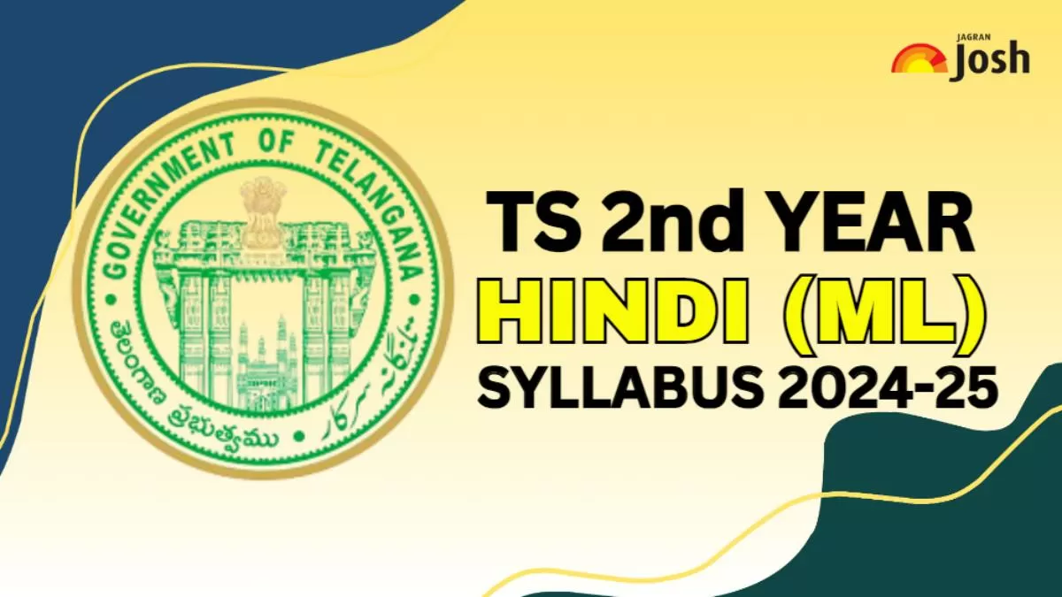 Telangana Board Class 12 Hindi ML Syllabus 2025