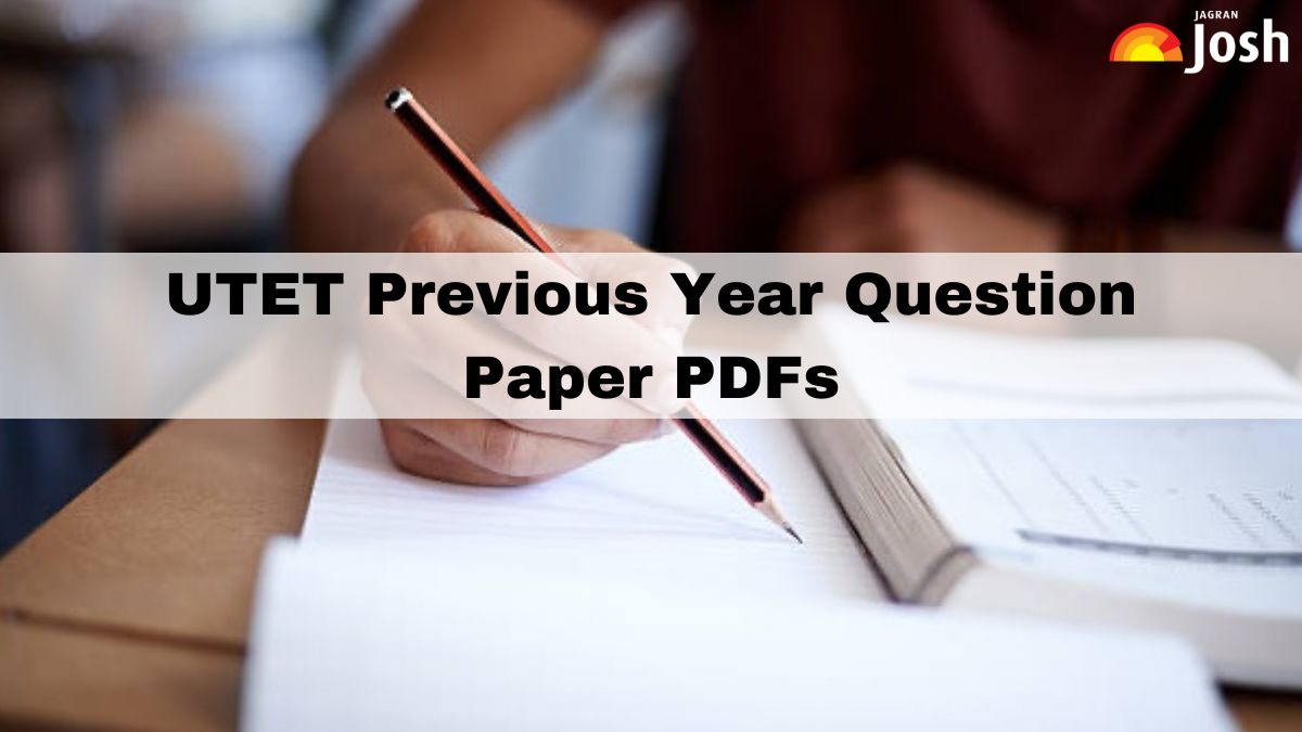 UTET Previous Year Question Paper, Download Paper 1 & 2 PDF