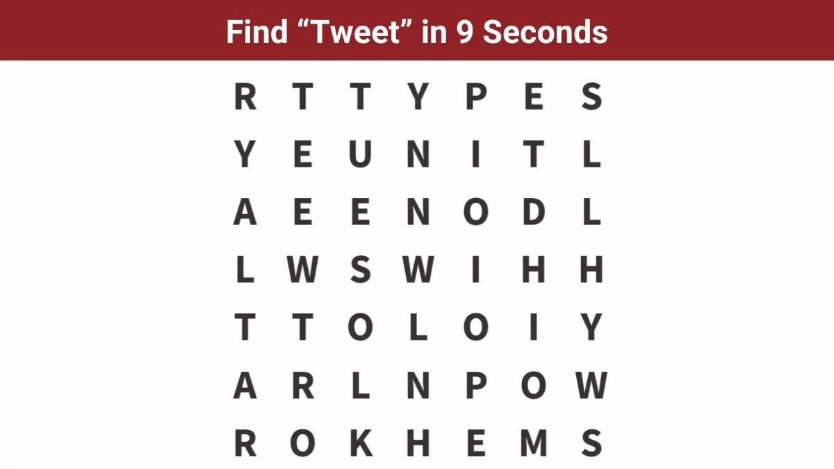 Find tweet in 9 seconds