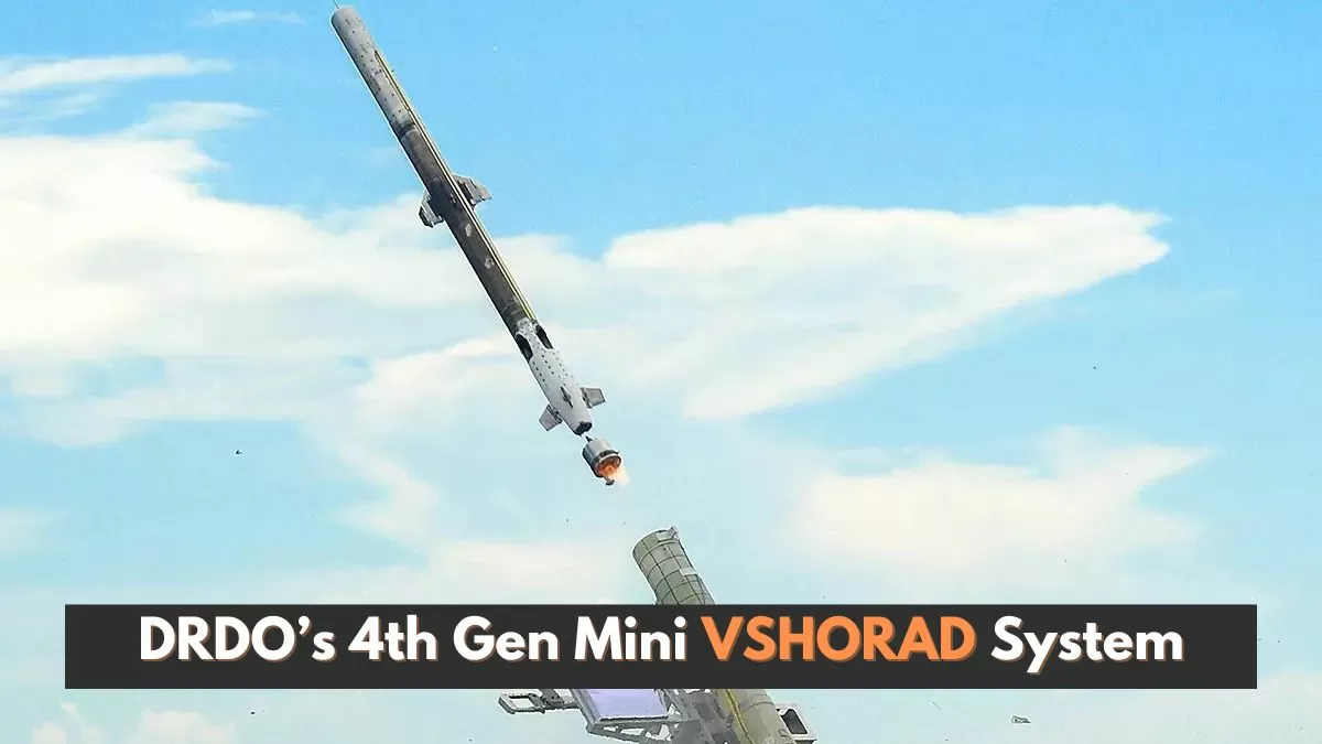 VSHORADS is a fourth-generation portable missile system intended to defend against close-quarters aerial attacks.