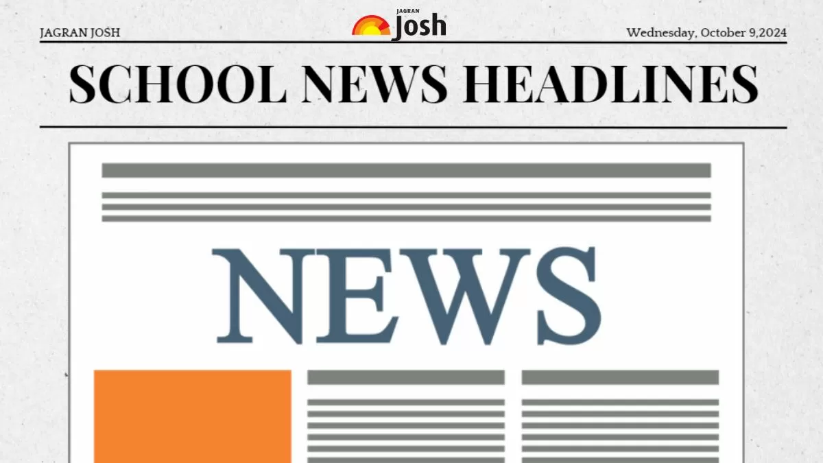 Get here today’s and tomorrow's news headlines in English for School Assembly.