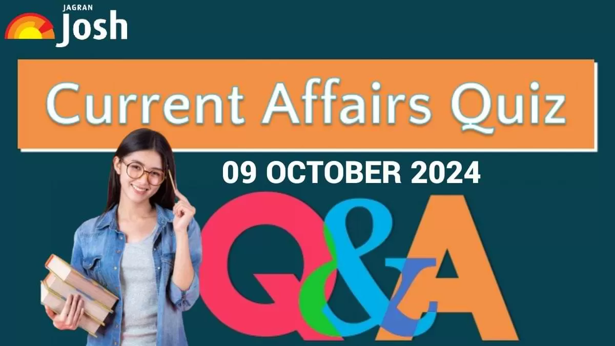 Current Affairs Quiz 09 October 2024: Nobel Prize In Chemistry 2024 