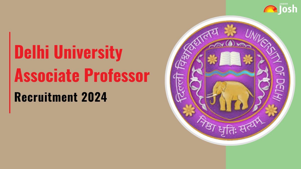 Delhi University Associate Professor Recruitment 2024: Apply Online for 313 Posts, Check Eligibility