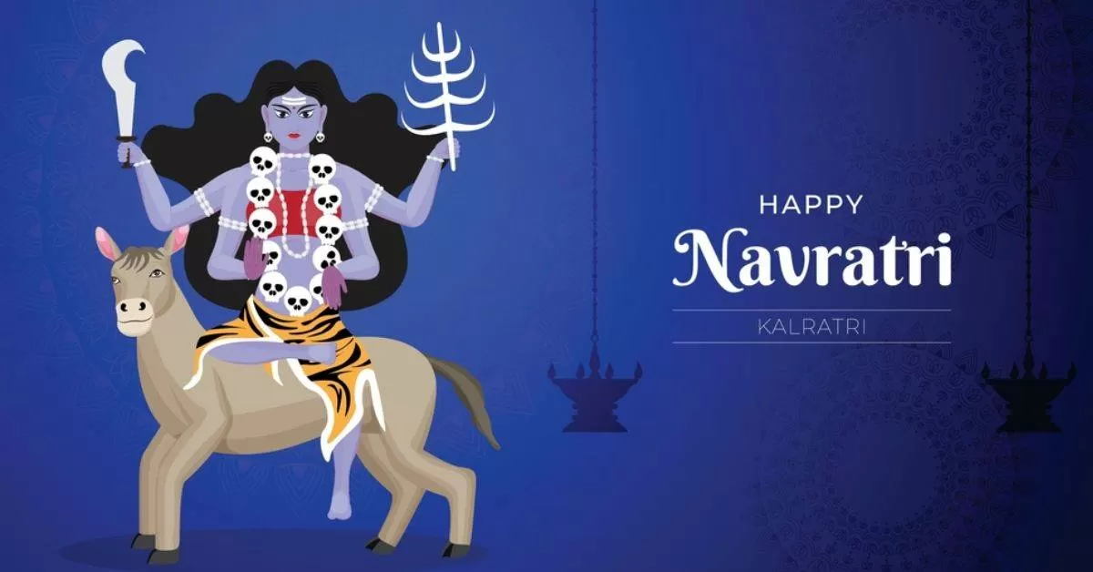 7th Day of Navratri 2024 Today’s Colour, Maa Kalratri Story and