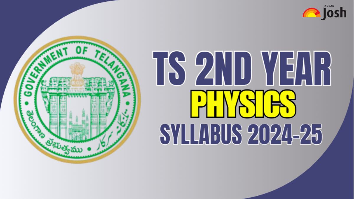 TS 2nd Year Inter Physics Syllabus 2024-25: Download FREE PDF