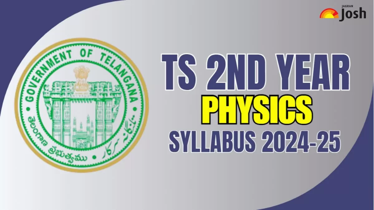 TS Inter 2nd Year Physics Syllabus 2024-25: Download II Year Physics ...