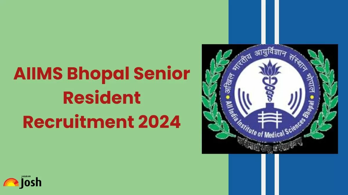 AIIMS Bhopal Senior Resident Recruitment 2024