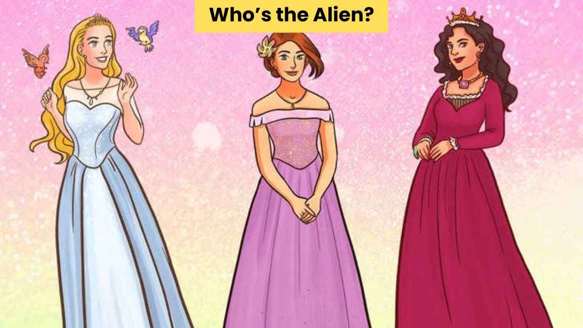 Picture Puzzle IQ Test: Only geniuses can guess who's the alien in 5 seconds!