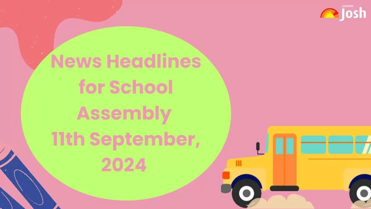 School Assembly News Headlines in English.