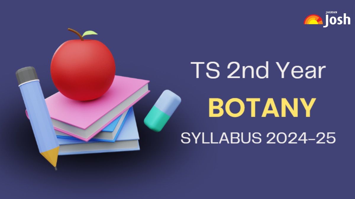 TS 2nd Year Inter Botany Syllabus 2024-25: Download FREE PDFs