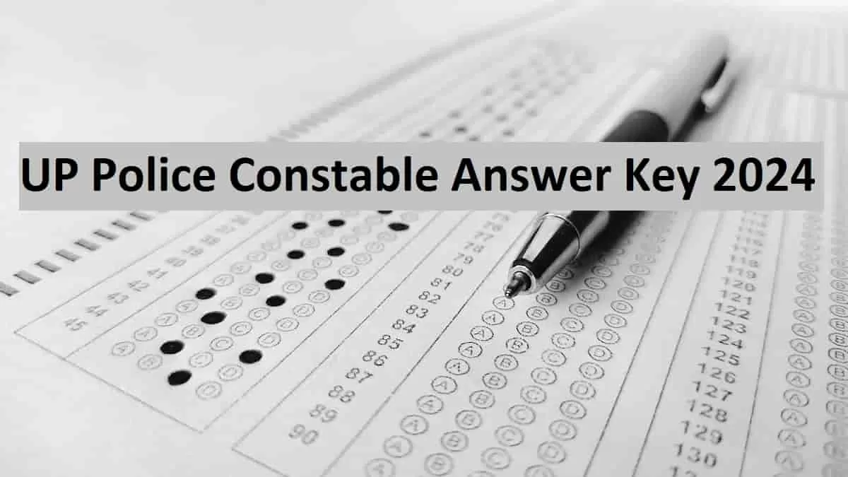 UP Police Constable Answer Key 2024 OUT At Uppbpb.gov.in: Download ...