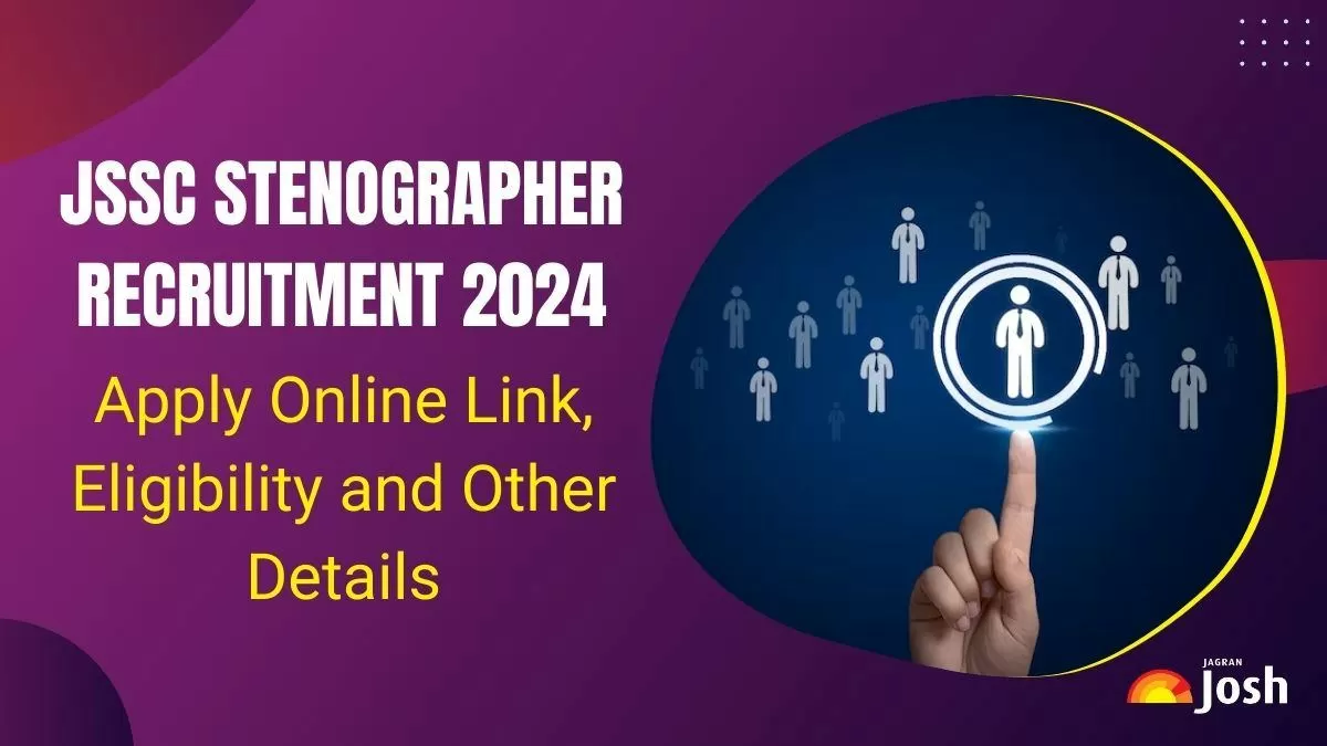 JSSC Stenographer Recruitment 2024