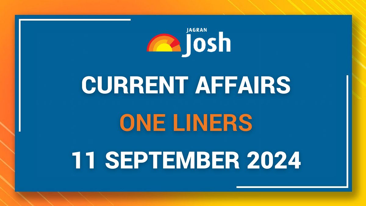 Today Current Affairs One Liners 11 September 2024: National Florence Nightingale Award