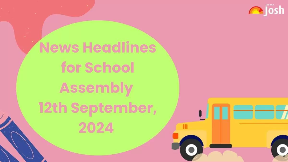 School Assembly News Headlines in English.
