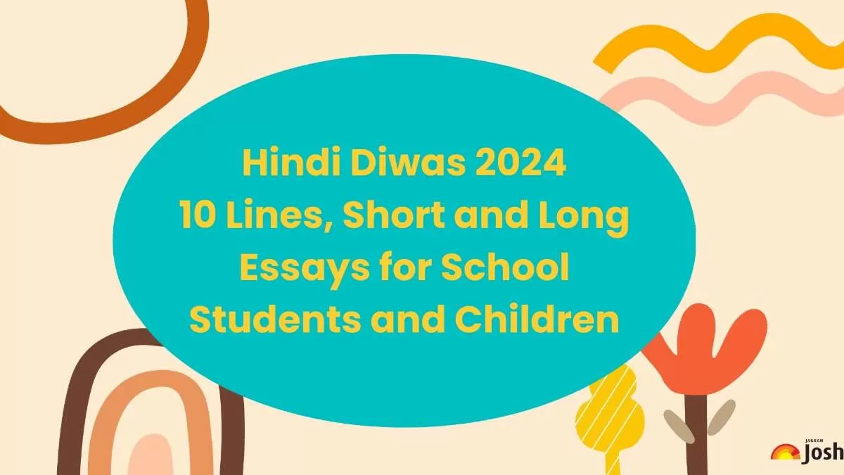10 Lines, Short and Long Essays for School Students and Children for Hindi Diwas.