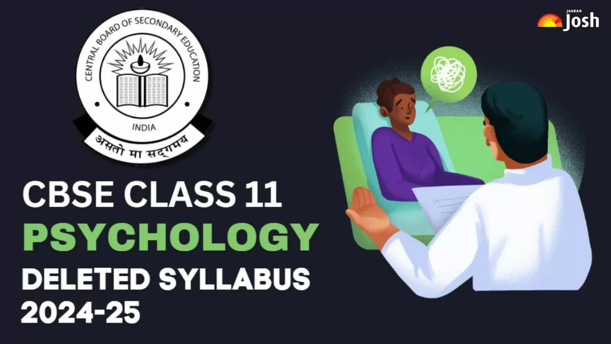 Get here CBSE Class 11 Psychology Deleted Syllabus for 2025 Exams