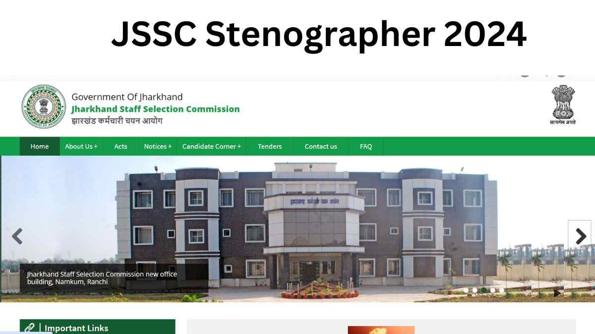 JSSC Stenographer 2024: स्टेनोग्राफर के 455 पदों पर निकली भर्ती, ये रहा आवेदन लिंक  