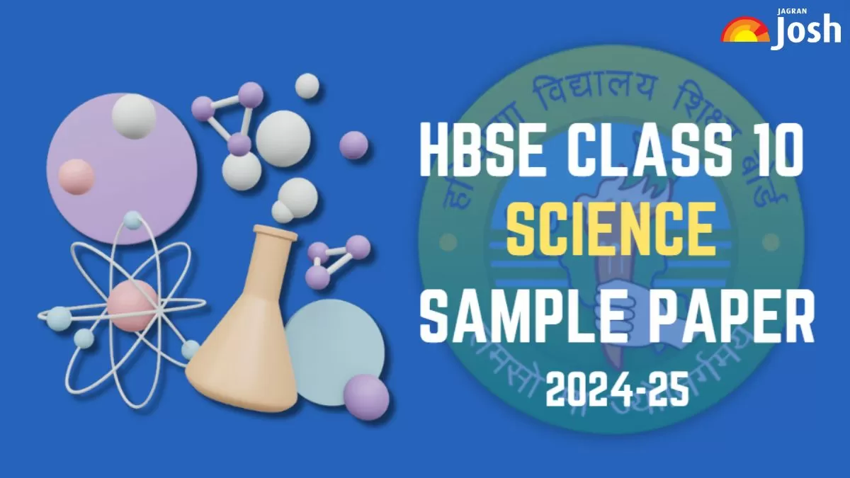 Get the direct link to download Class 10 Science Model paper with Marking scheme for Haryana Board 2024-25.