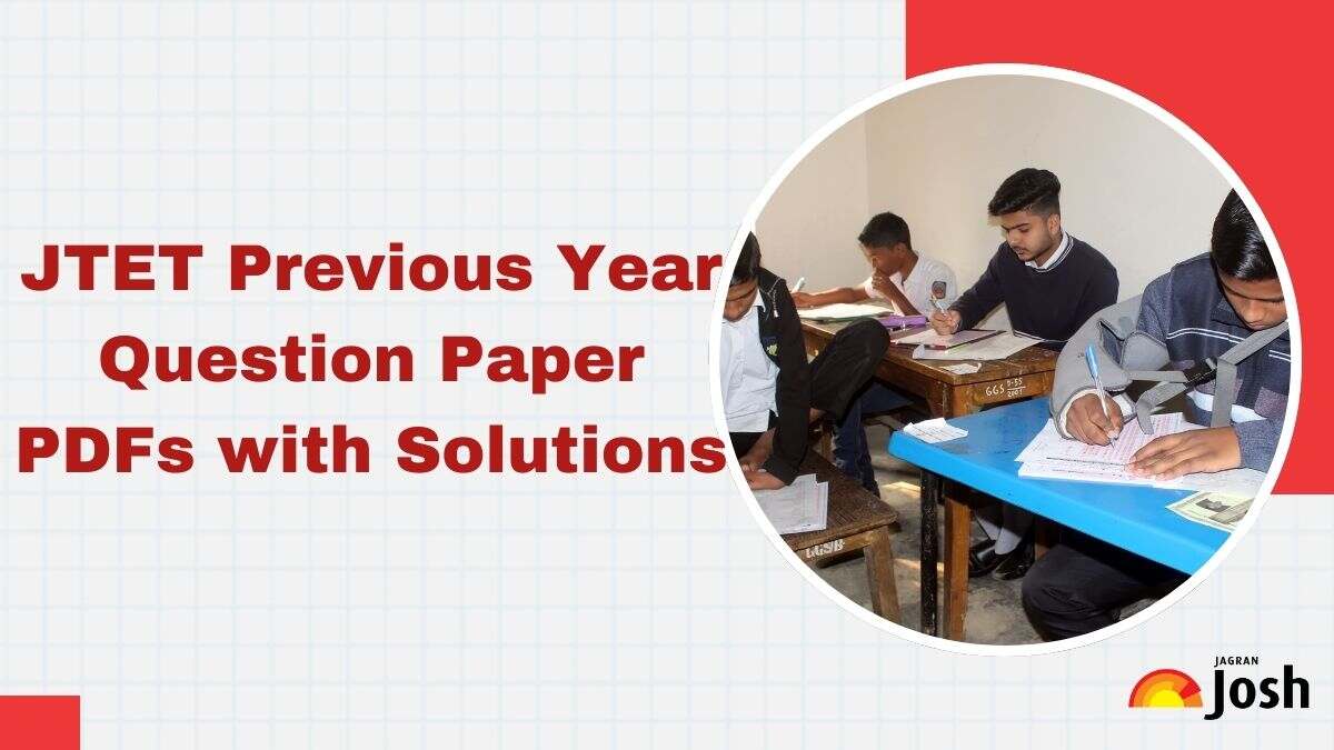 JTET Previous Year Question Paper, Download PDF