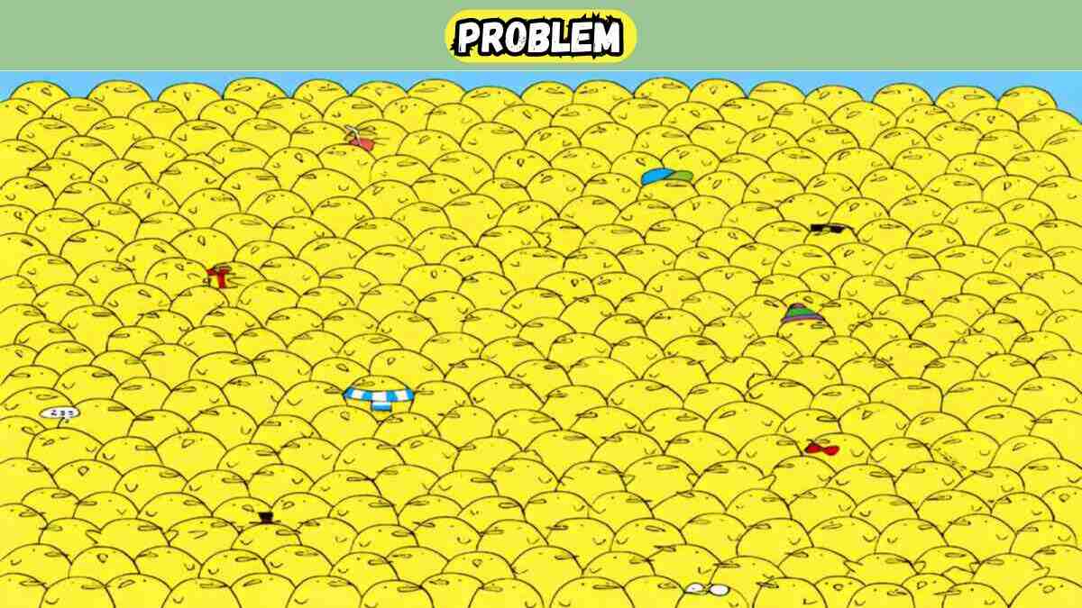 Only the Top 3% With Great IQ Can Spot These Five Lemons In 20 Seconds In this Picture Puzzle