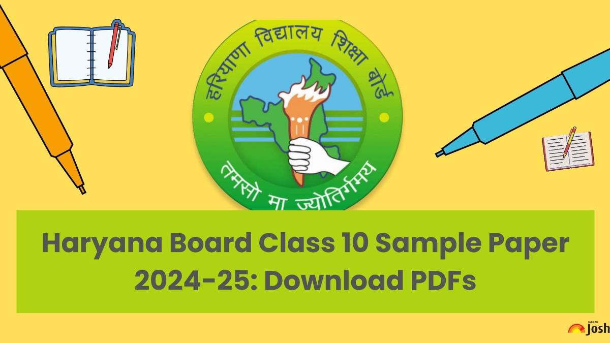 Haryana Board Class 10 Model Paper With Solution 2024-25: Download PDF For Free