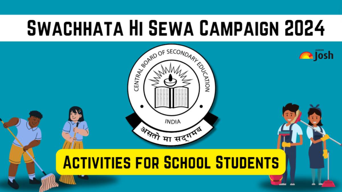 Swachhata Hi Sewa Campaign 2024: Activities for Schools and Students by CBSE