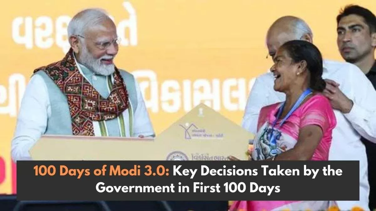 In the first 100 days of Prime Minister Narendra Modi's leadership, the central government made several key decisions. 