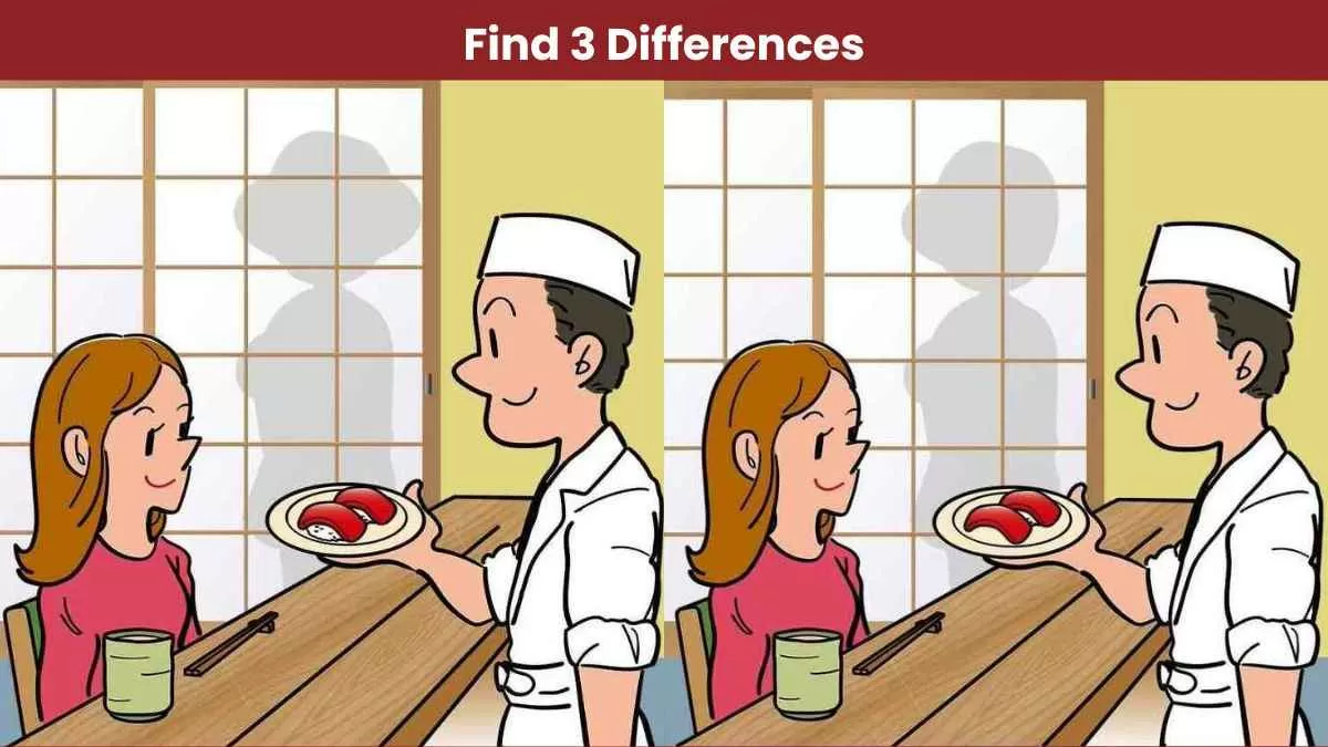 Spot 3 differences in 14 seconds