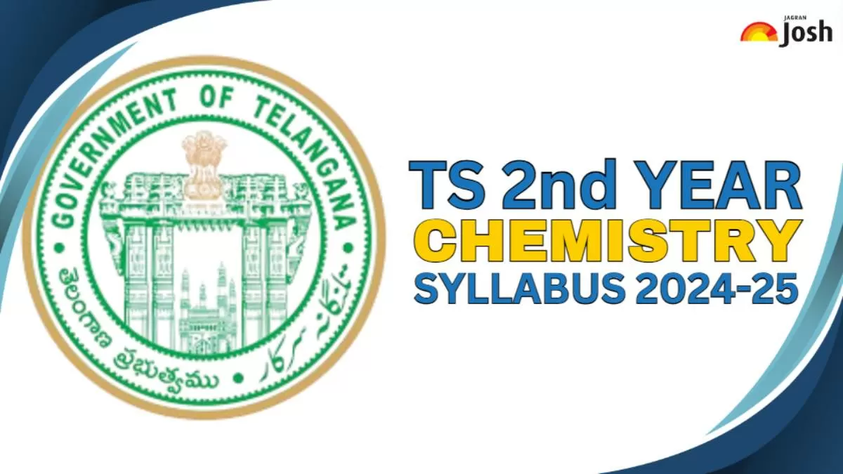 Get here Telangana Board Class 12 Chemistry Syllabus 2025