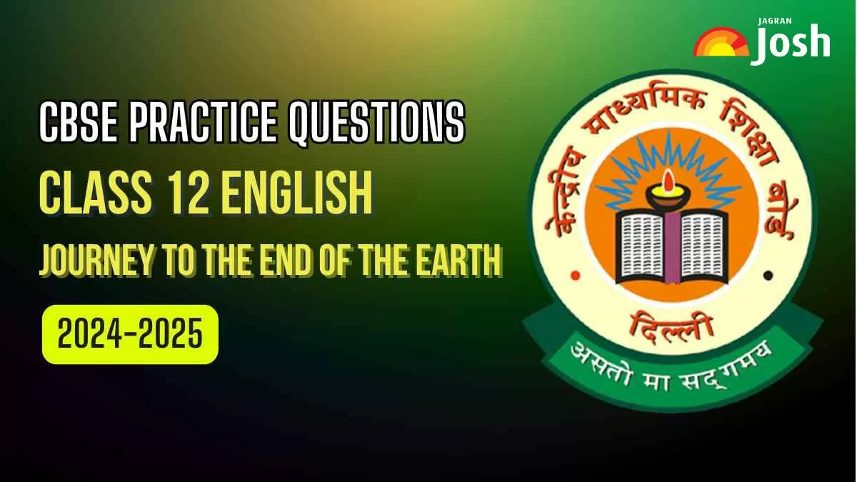 Class 12 Journey to the End of the Earth Important Questions and Answers