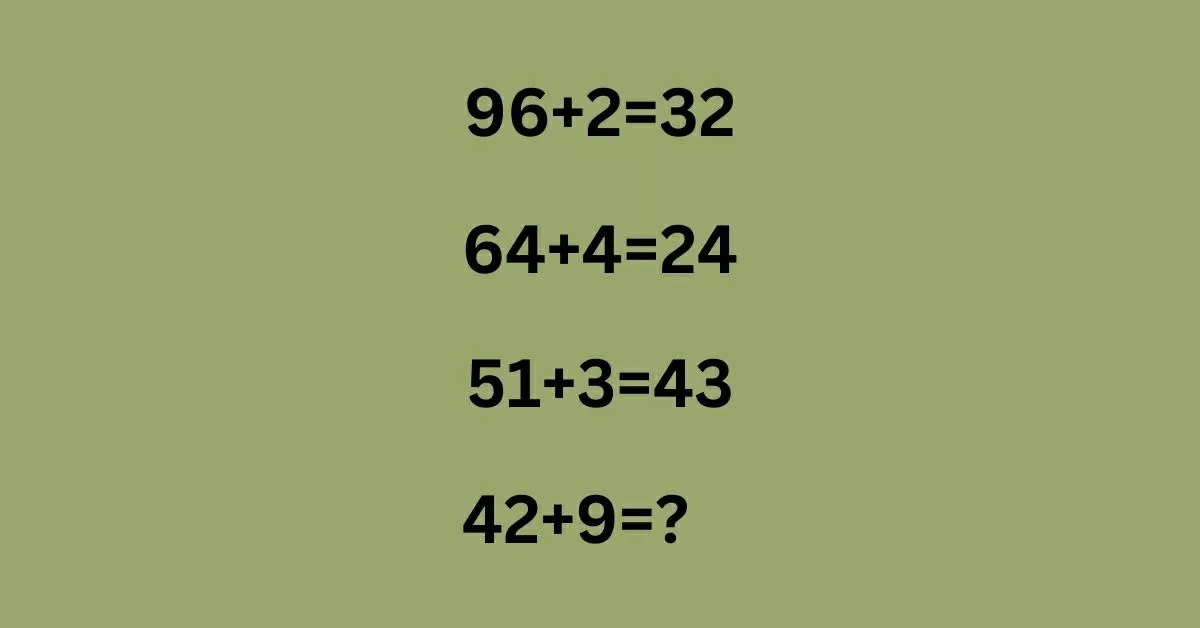 Solve The Math Puzzle 