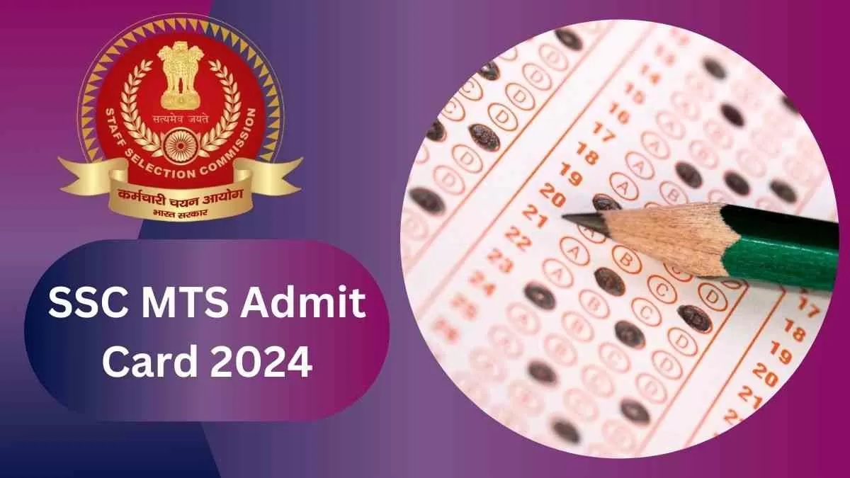 SSC MTS Admit Card 2024 OUT at ssc.gov.in: Download NWR Havaldar Call ...