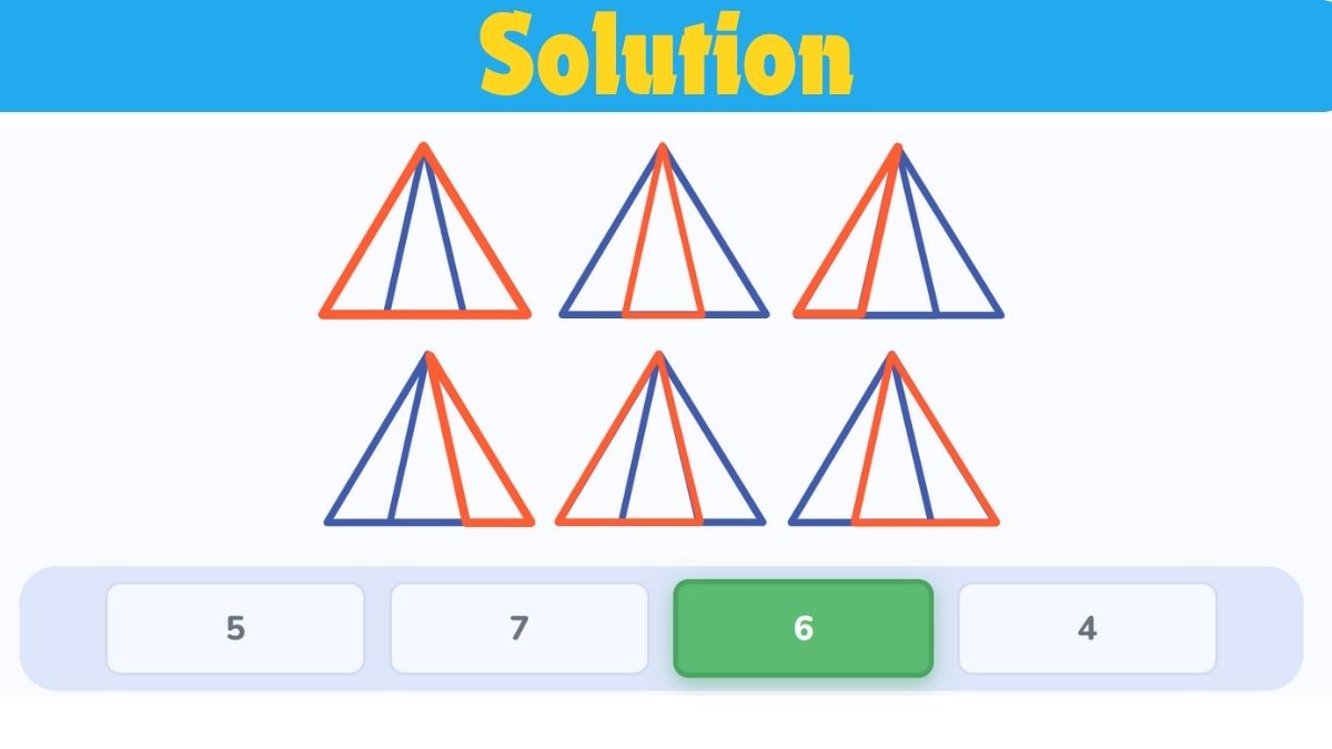 Picture Puzzle IQ Test: Spot Triangles in 12 Seconds | 130+ IQ Score