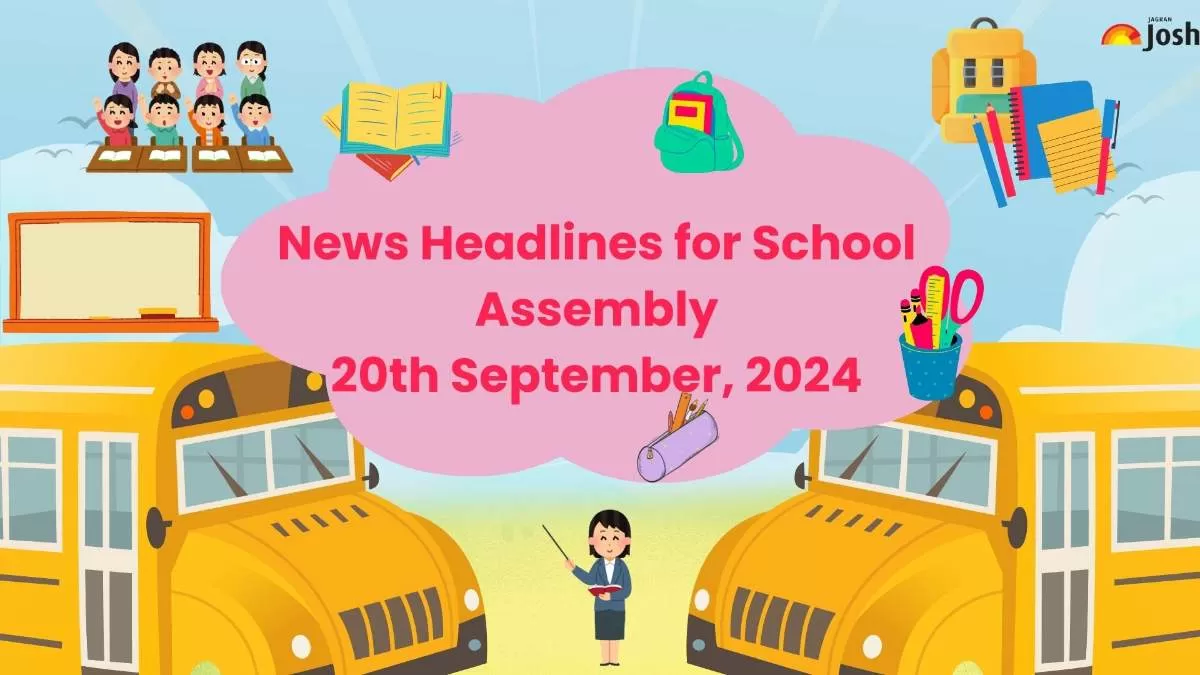 School Assembly News Headlines in English.