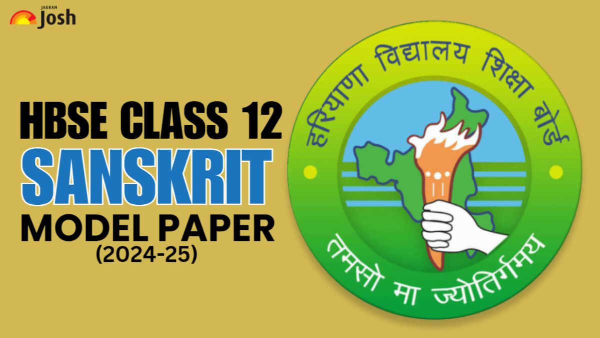 Haryana Board Class 12 Sanskrit Model Paper With Solution 2024-25: Download FREE PDF