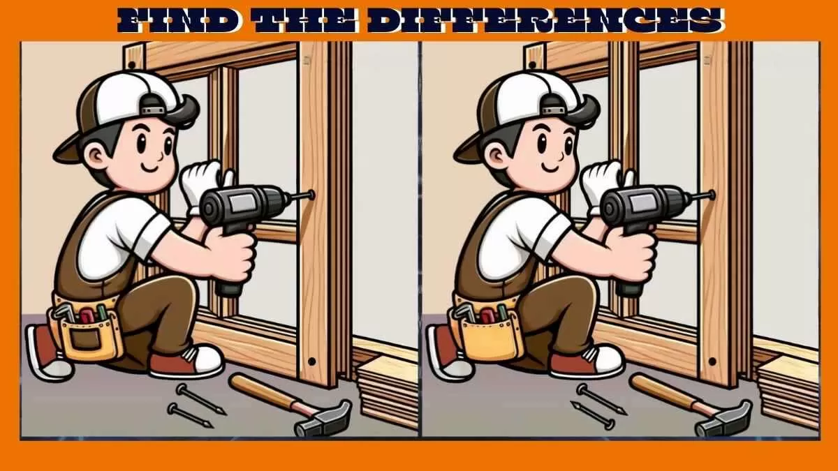 Find 3 Differences in 34 Seconds in These House Construction Pictures