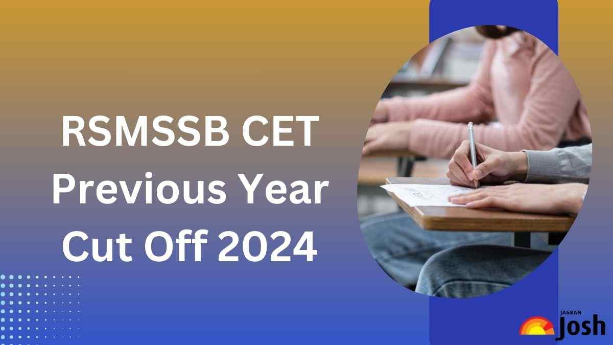 RSMSSB CET Previous Year Cut Off 2024: जानें पिछले वर्षों में ग्रेजुएट लेवल की कितनी गई कट ऑफ