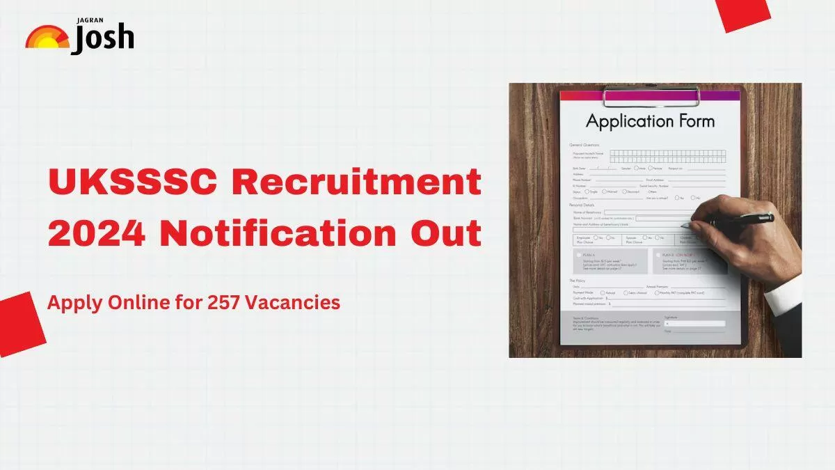 UKSSSC Stenographer Recruitment 2024 Notification