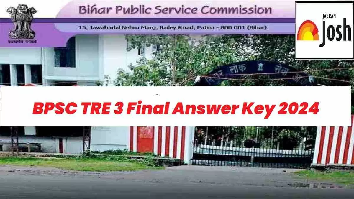 BPSC TRE 3 Final Answer Key 2024 